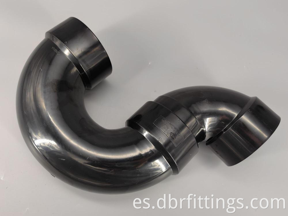 ABS fittings P-TRAP W/SOLVENT WELD JOINT for pipe fittings